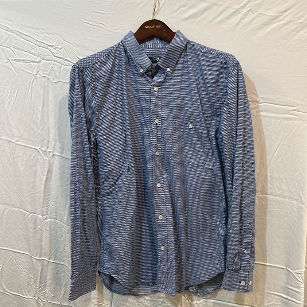 7 For All Mankind Men’s Button Up/Dress Up Shirt, Size Large